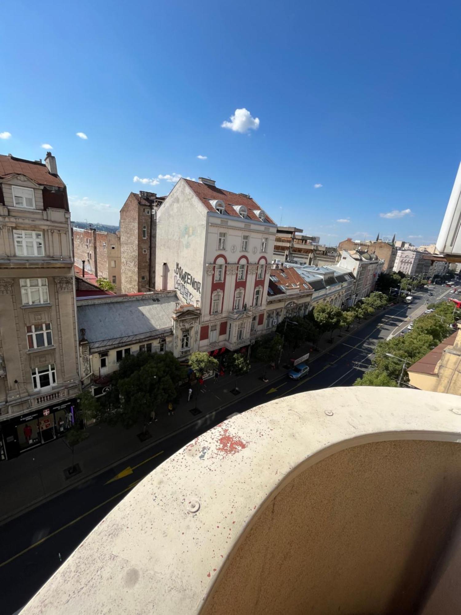 Terazije Square Lux Apartment เบลเกรด ภายนอก รูปภาพ